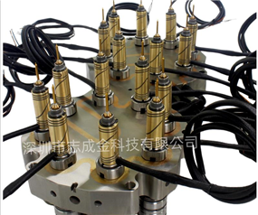 【 Patent Product 】 1 out of 16 needle valve hot runner system